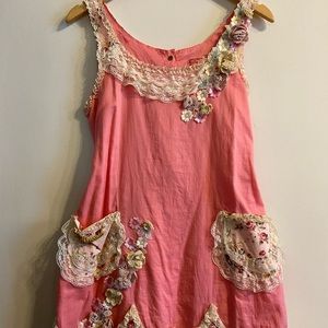 Manoush Vintage pinafore dress